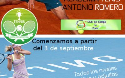 Escuela de Tenis 2020 (Septiembre)