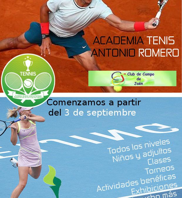 Escuela de Tenis 2020 (Septiembre)