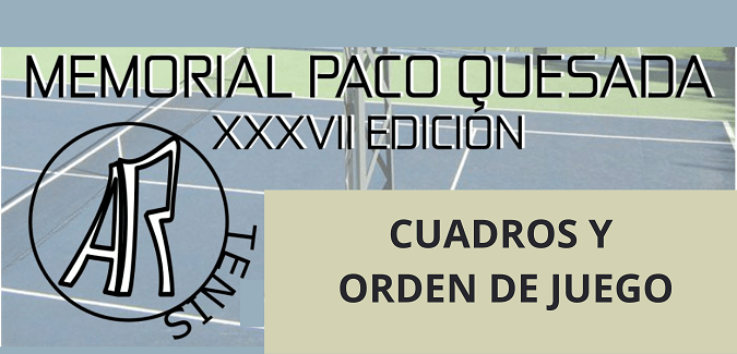 cuadros individuales y orden de juego