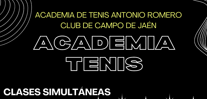 Clases simultáneas de tenis para padres e hijos