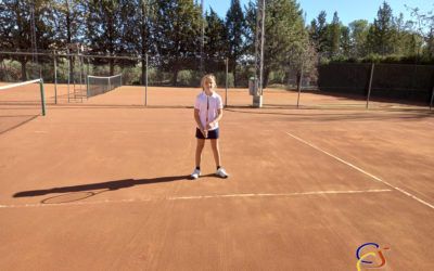 Teresa García Troyano en el Campeonato de Andalucía Benjamín de Marbella