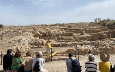 Fotogalería y crónica de la visita cultural al «Oppidum Íbero del Puente Tablas»