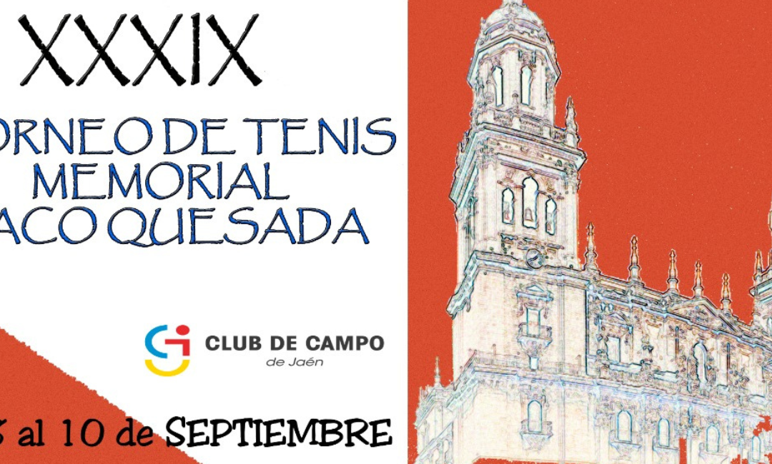 Cuadros y orden de juego «XXXIX Memorial Paco Quesada de Tenis»