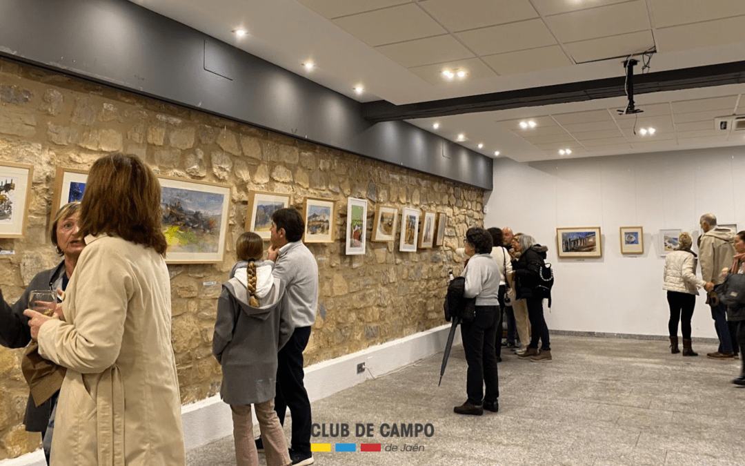 Inauguración de la Exposición de Acuarelas “Mancha bonita»