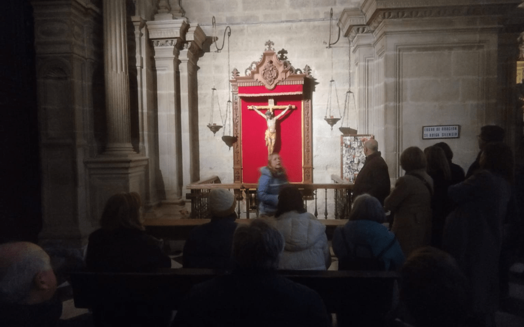 Fotogalería y crónica de la primera visita Cultural «La Pasión de Cristo en la Catedral de Jaén»