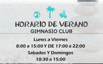 Horario Gimnasio